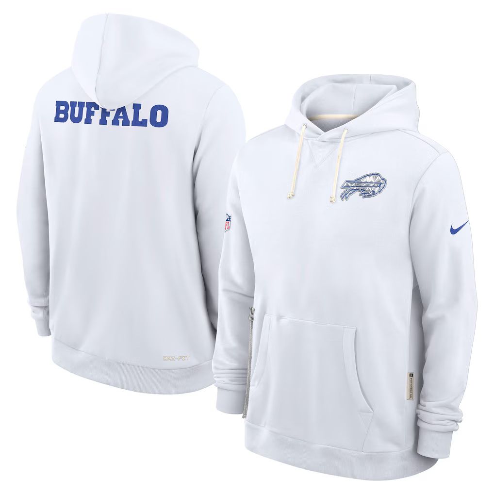 Men 2026 NFL Buffalo Bills hoodie white 01->buffalo bills->NFL Jersey